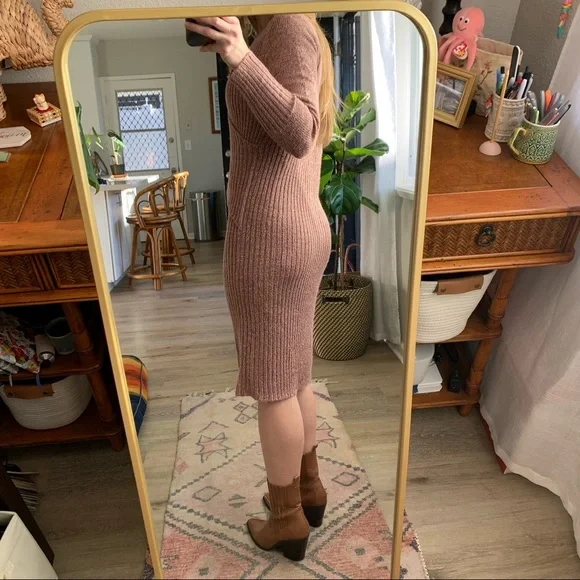 C/MEO Collective | Midi Long Sleeve Sweater Dress - Picture 10 of 12